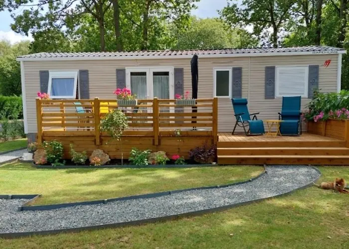 Mobil-Home Spacieux Et Confortable Avec Terrasse Bien Exposee